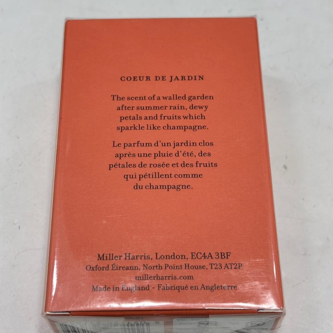 未開封【ミラーハリス本物】香水/Coeur de Jardin/50ml/女性