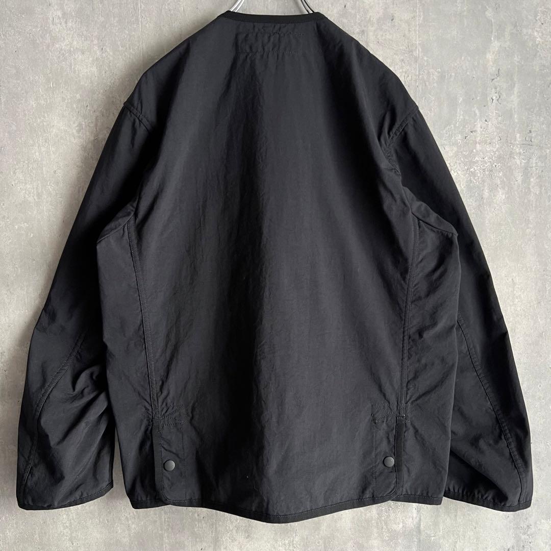 COMME des GARCONS HOMME　ナイロン　ノーカラージャケット
