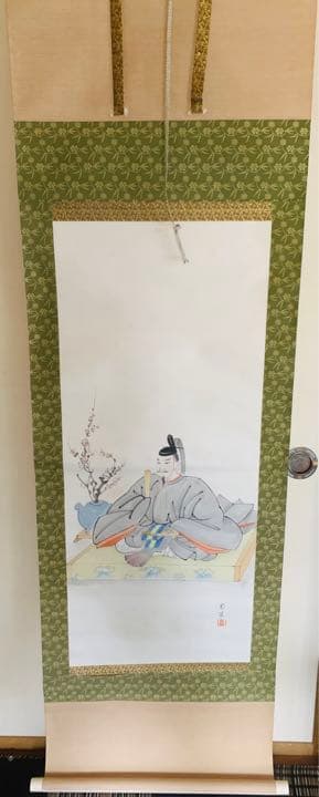 掛け軸　天神様