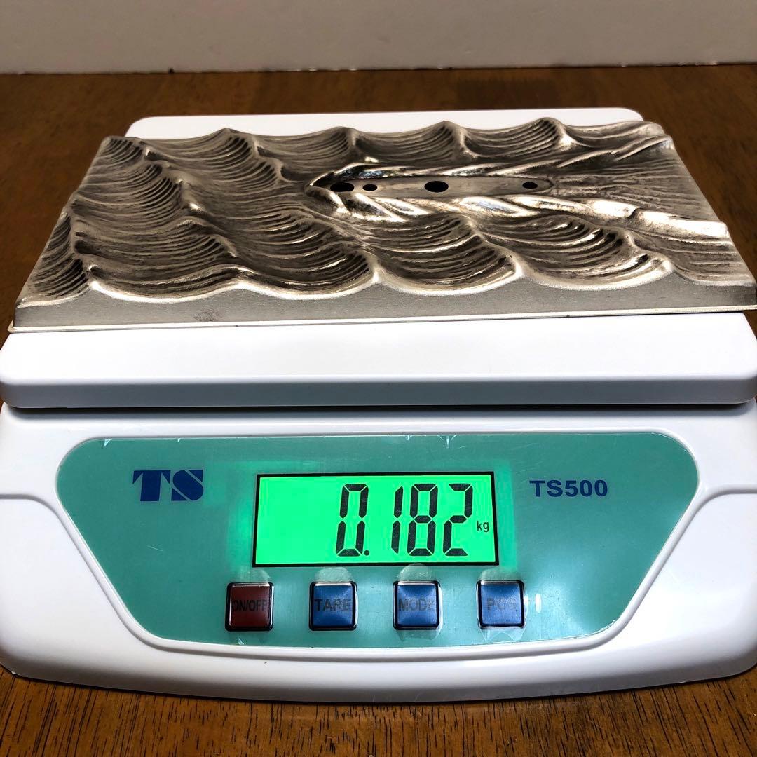 銀製　帆船ヨットの置物　武比古