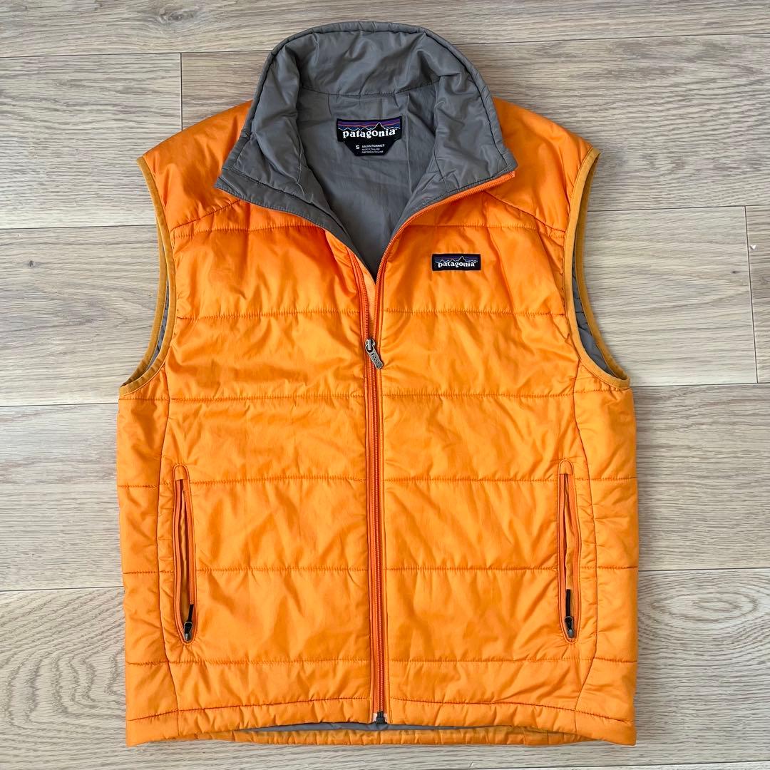 希少 patagonia パタゴニア パフボールベスト プリマロフト Sサイズ