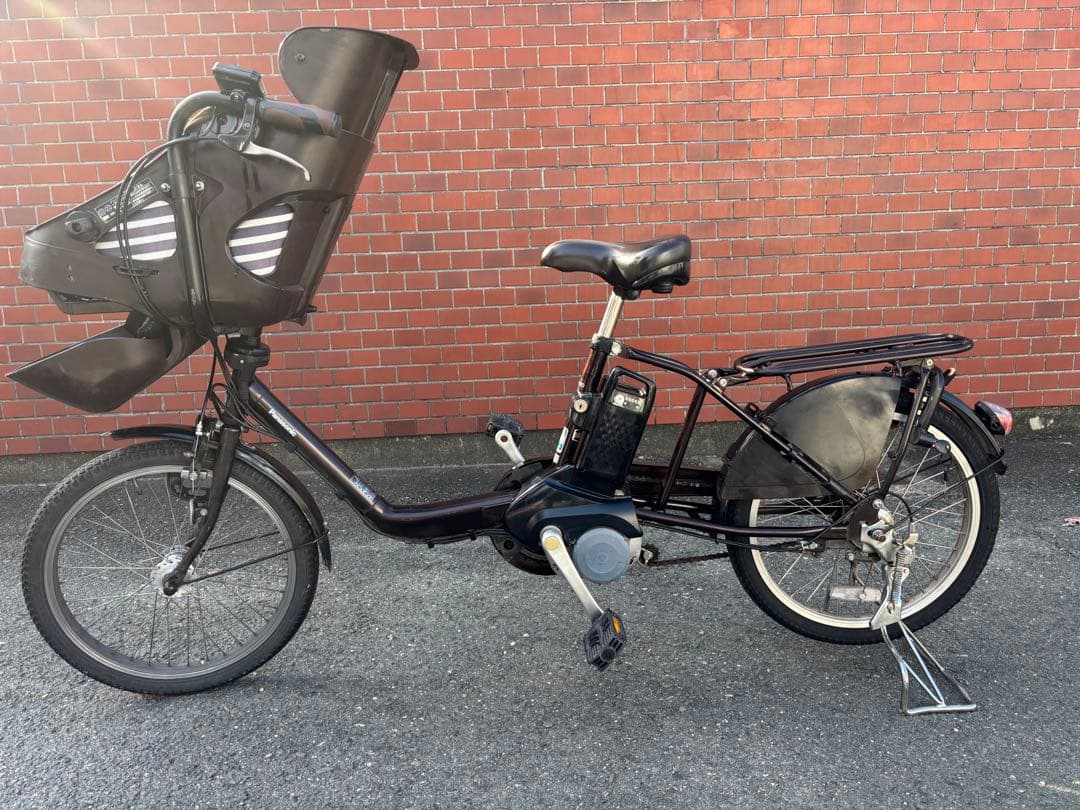 Panasonic 電動アシスト自転車 チャイルドシート付き12ah