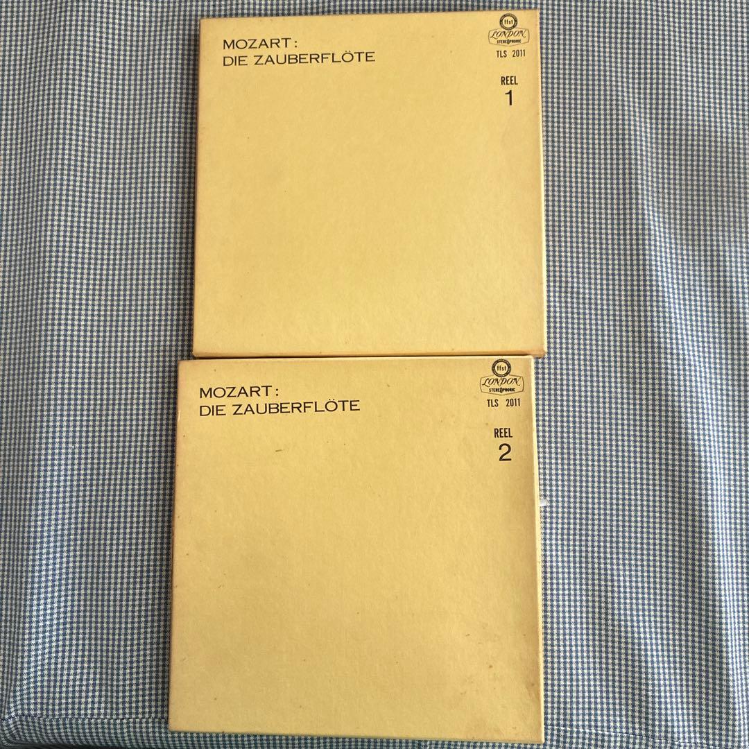 【4トラックテープ】モーツァルト作曲「魔笛」ソルティ指揮、VPO