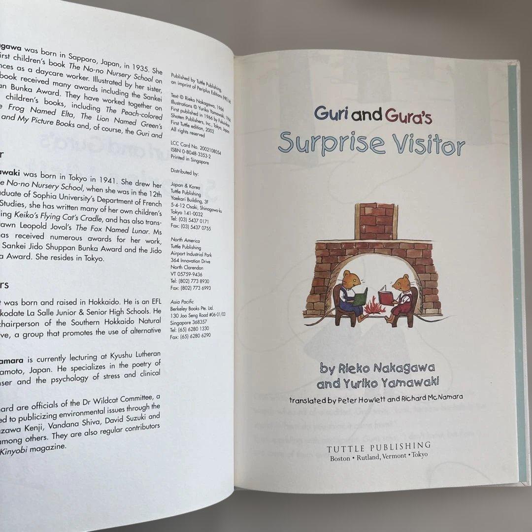 Guri and Gura's Surprise Visitor ぐりとぐら