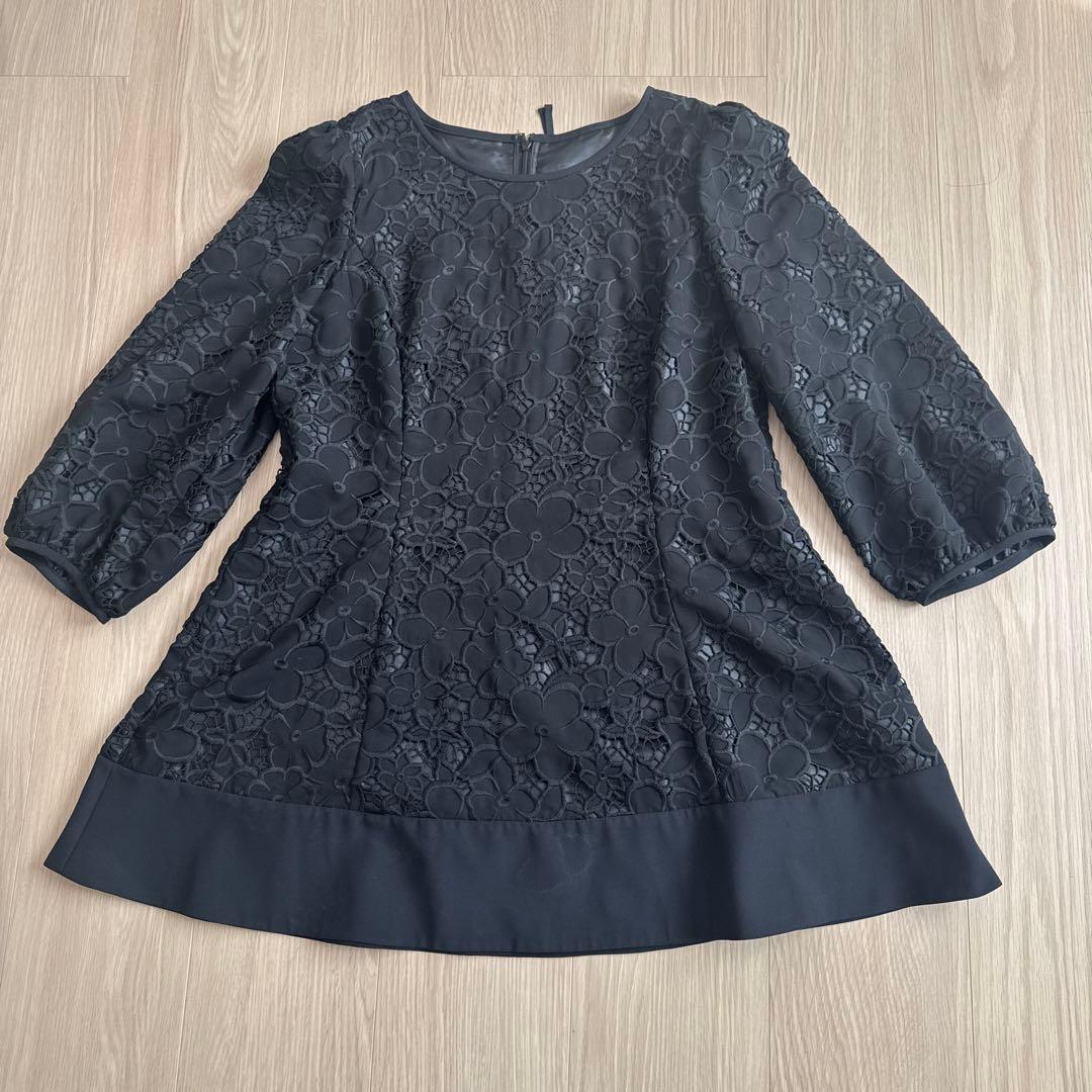 TO BE CHIC チュニック黒レース