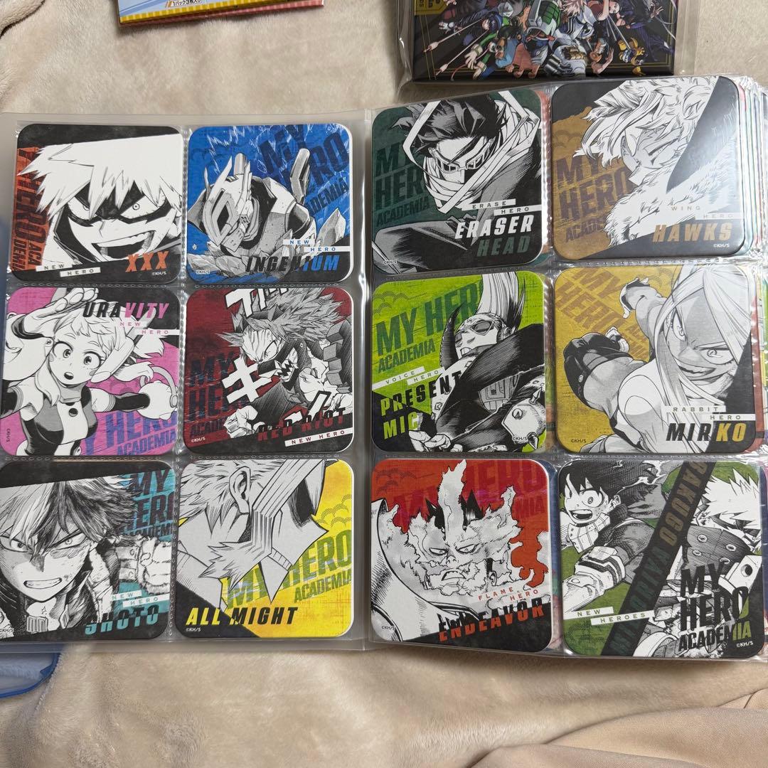 【僕のヒーローアカデミア】アートコースター　セット
