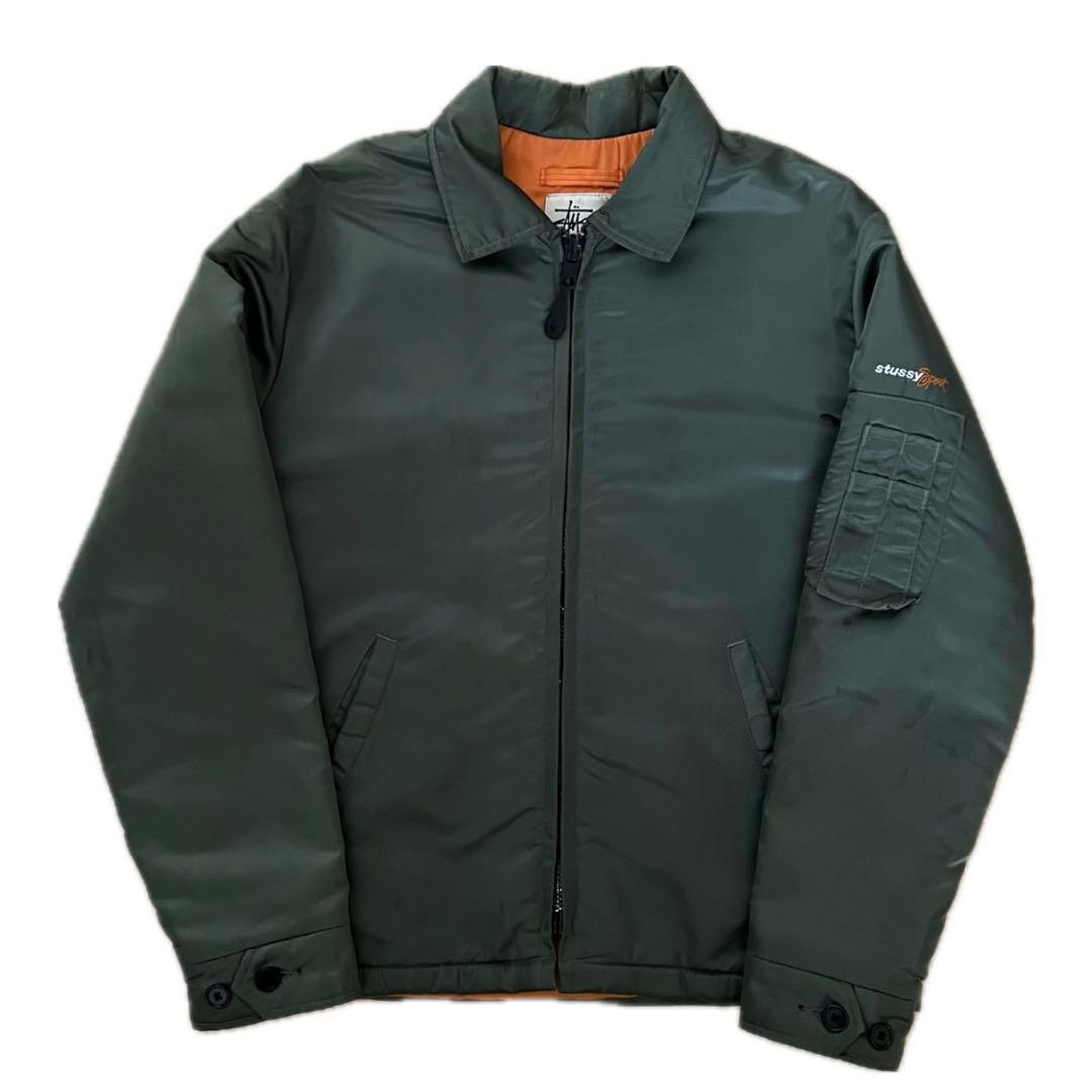 キムタク着用　old stussy sports フライトジャケット