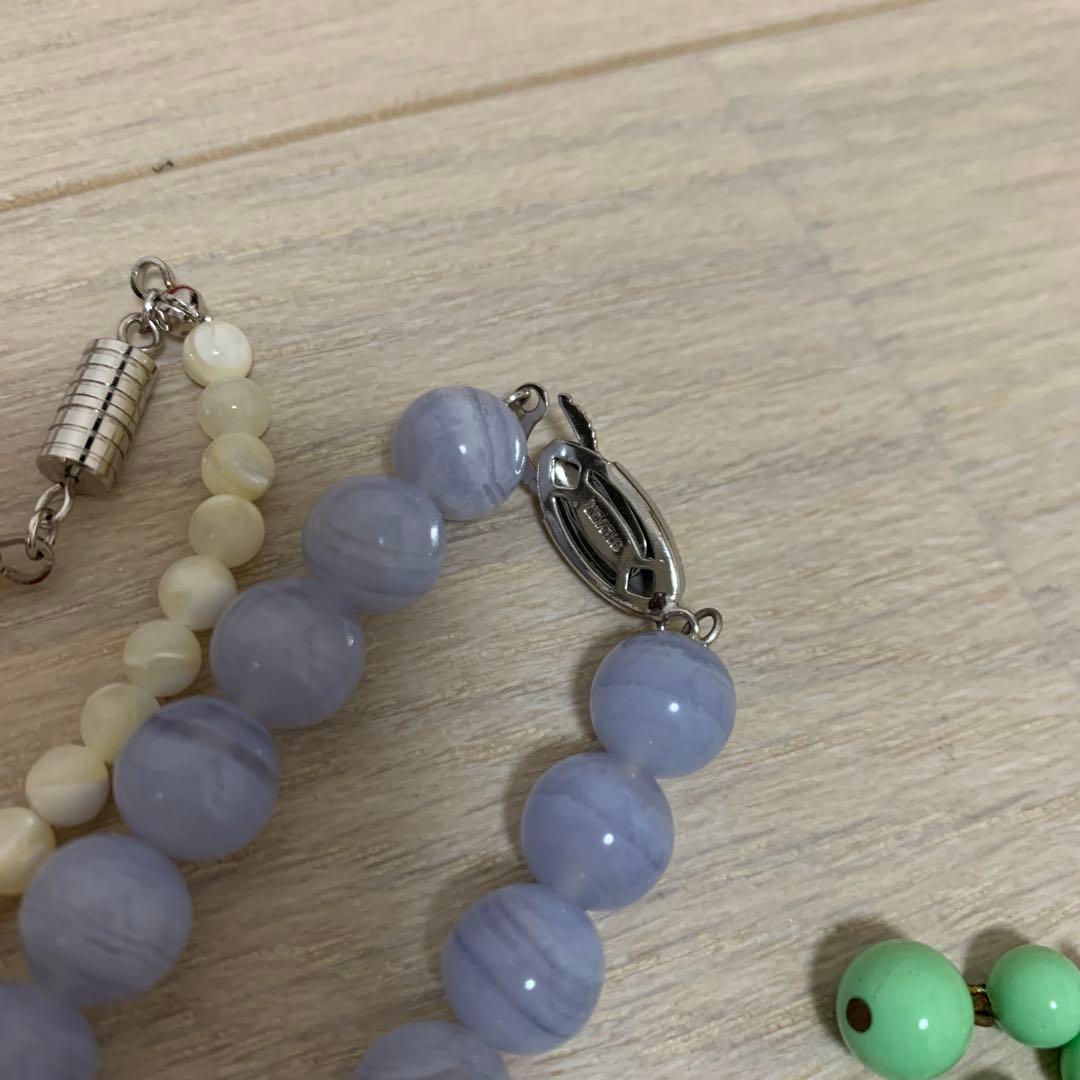 も*し様 アクセサリー　おまとめ　セット　パール　珊瑚　琥珀　天然石