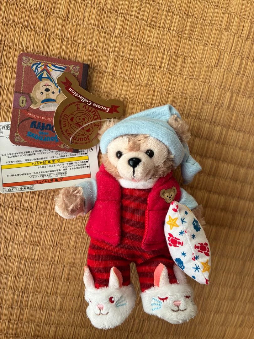 ダッフィー シェリーメイ ぬいぐるみバッジ　セット　新品　未使用　タグ付き