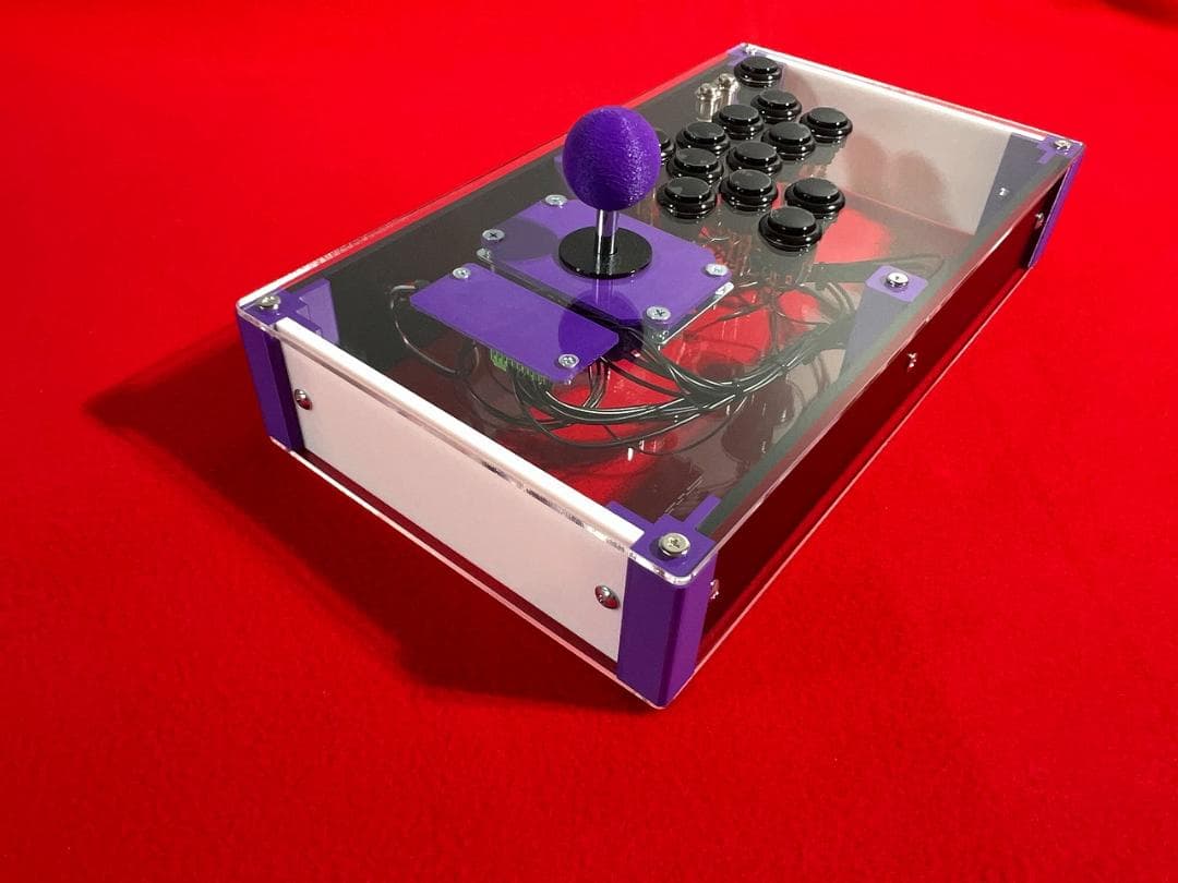 右手24mm仕様 アーケードコントローラー 鵤-ikaruga-