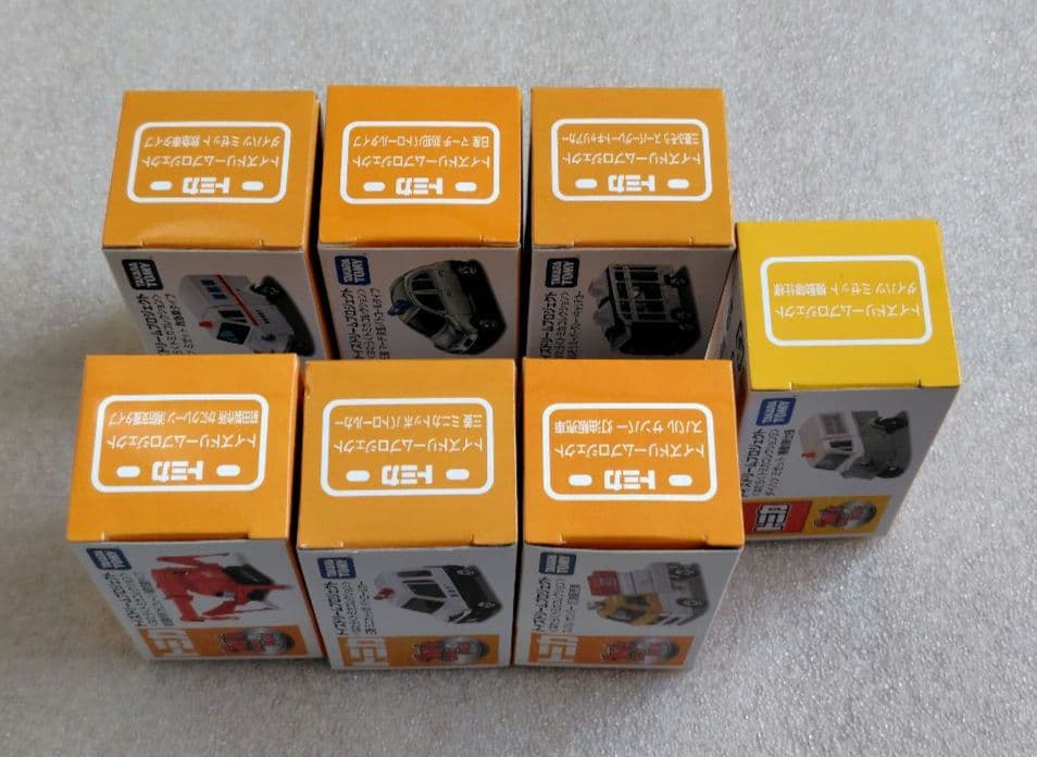 トイズドリームプロジェクト　はたらくトミカコレクション　7台　まとめ売り