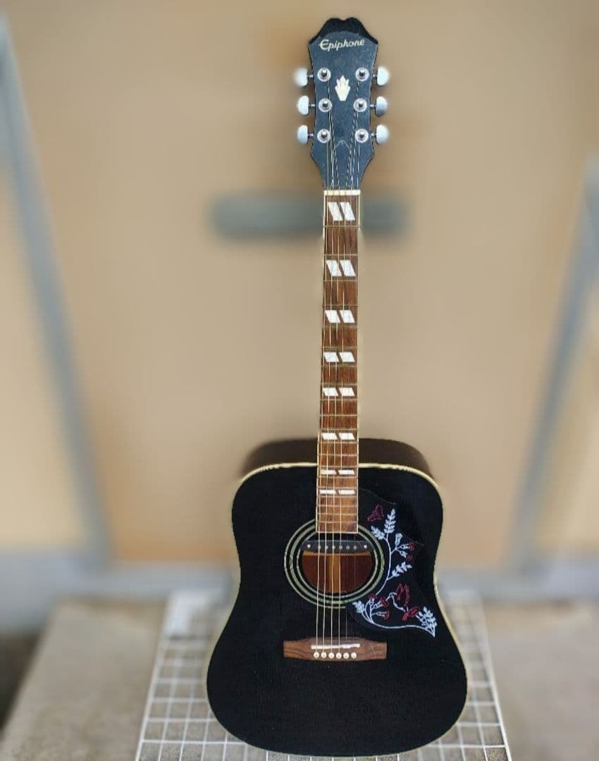 美品 Epiphone　Hummingbird Artist Wピックアップ付
