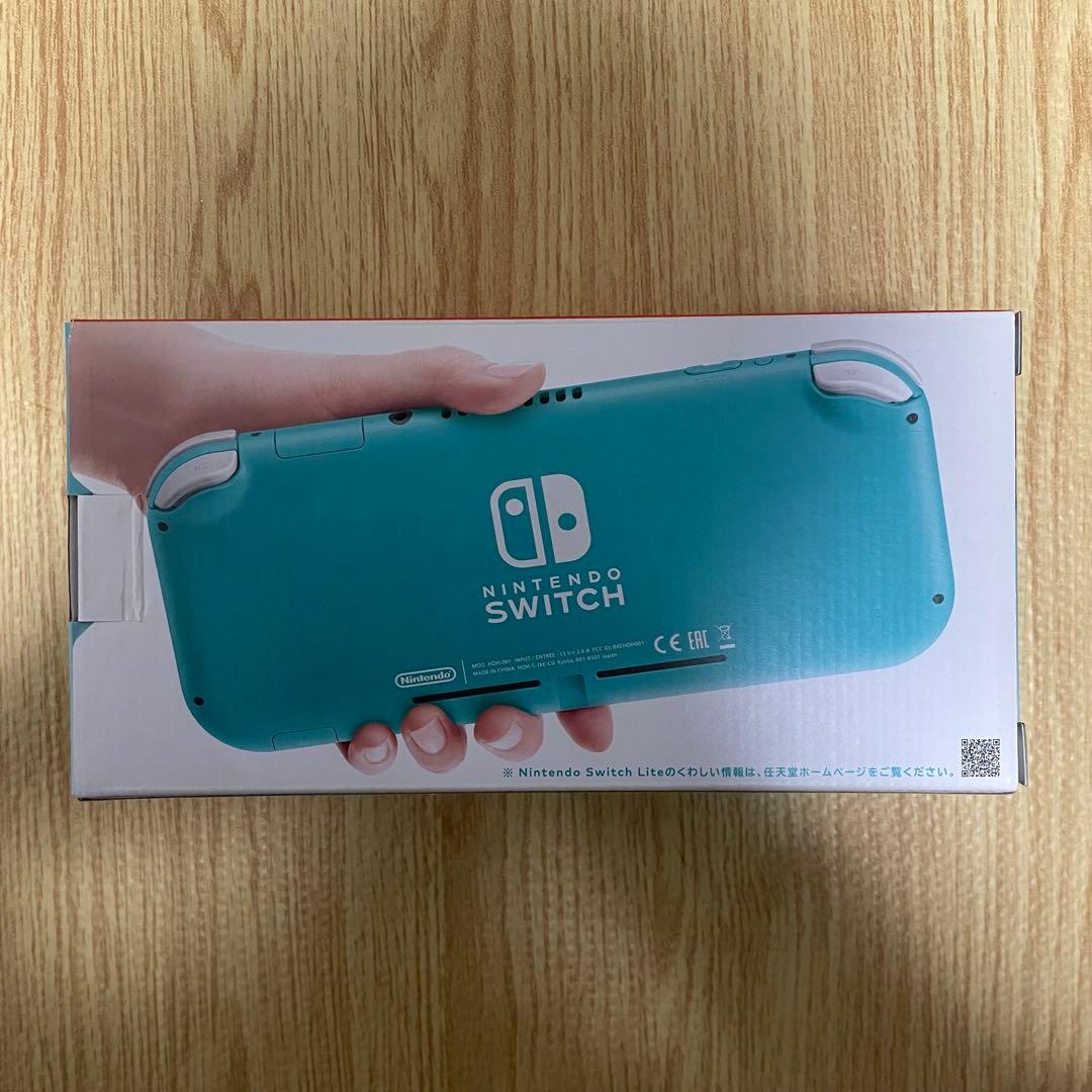 (初期化済) Nintendo Switch Lite ターコイズ ケース付き