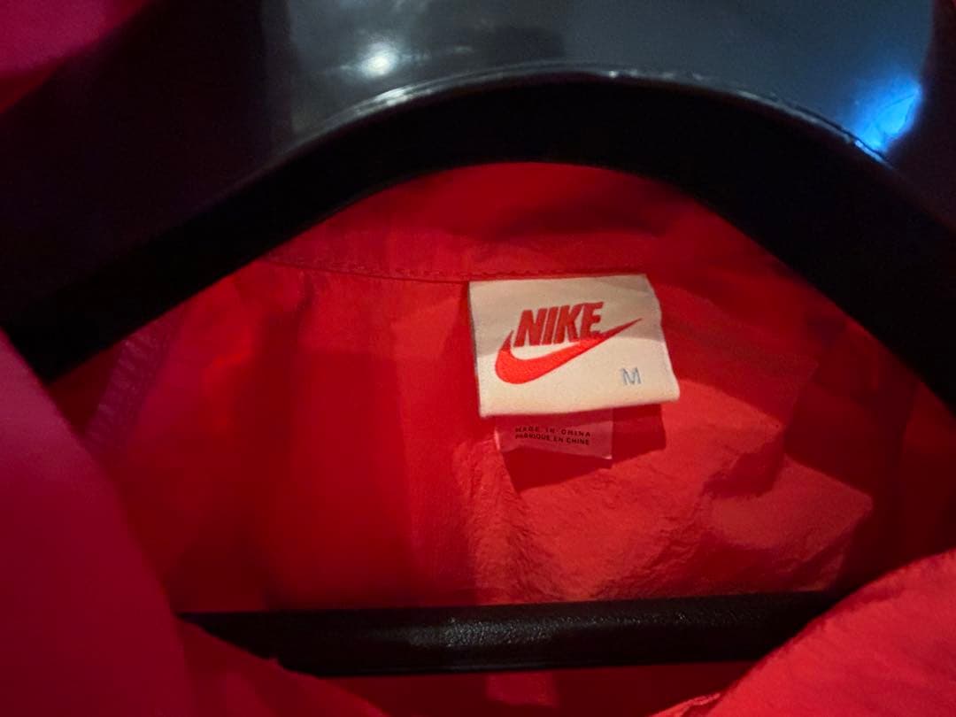 nike stussy windrunner M レッド ライトアウター
