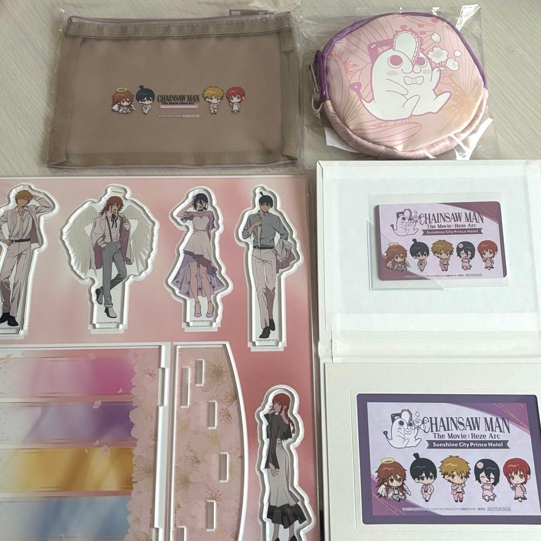 チェンソーマン プリンスホテル 公安ルーム アメニティ 全5種セット