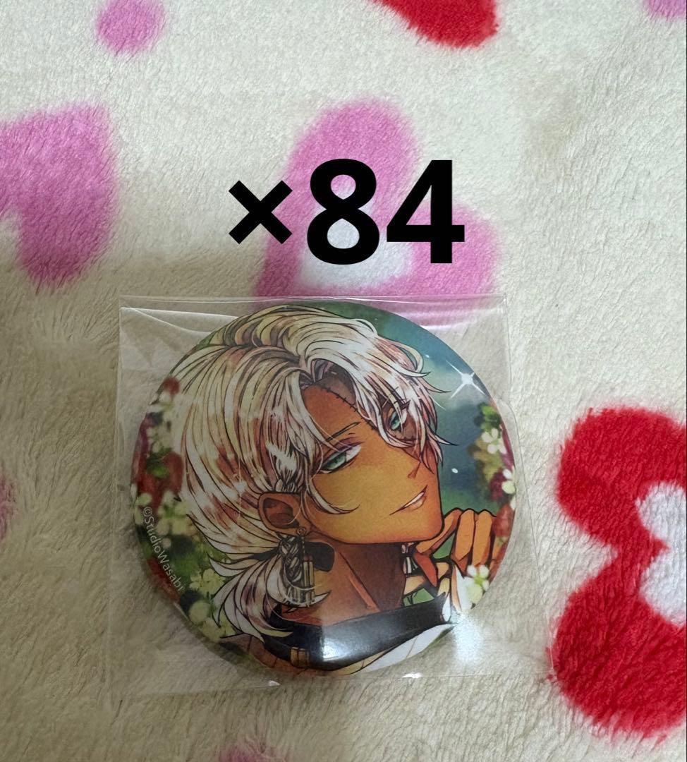 あくねこ ミヤジ 缶バッジ84点
