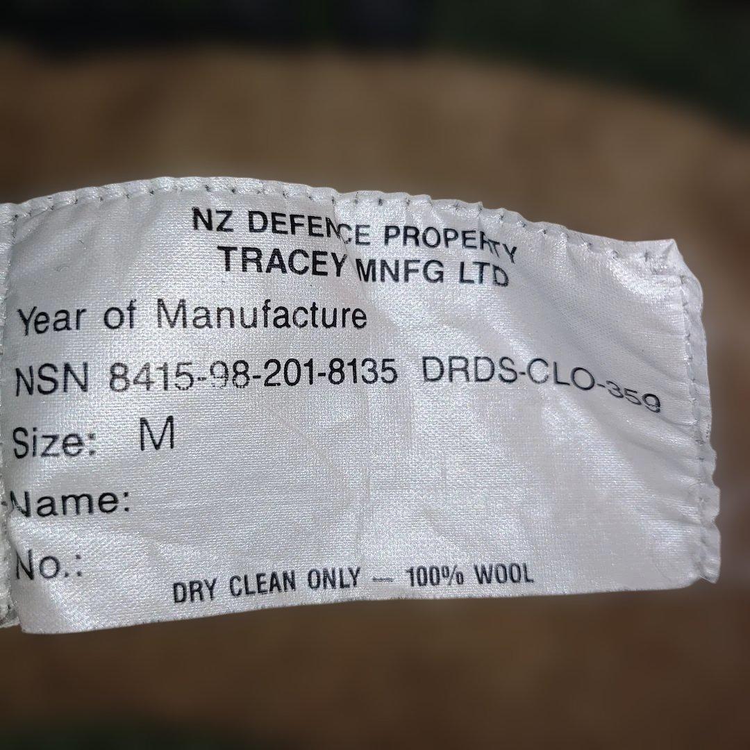 【希少・実物】NZ Army DPM Camo ウールコート（JP L相当）