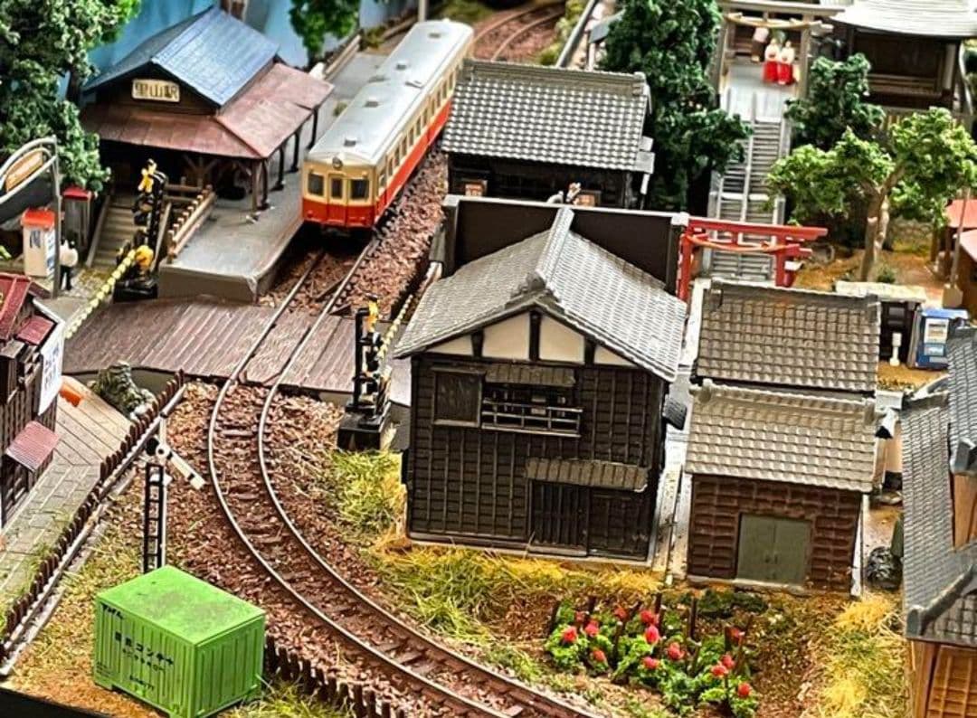 鉄道模型ジオラマ　少年時代　完成品