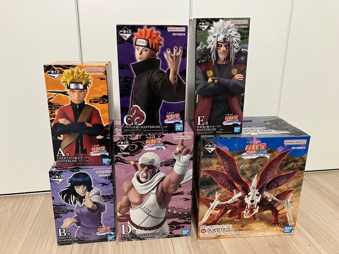 NARUTO フィギュアセット 6体　一番くじ