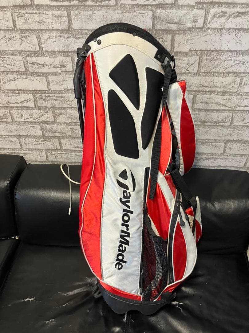 TaylorMade キャディバッグ レッド/ホワイト