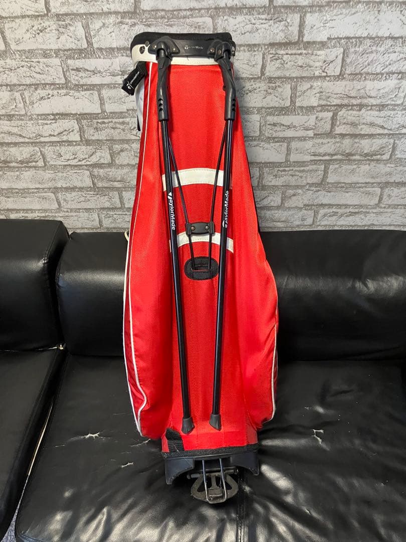 TaylorMade キャディバッグ レッド/ホワイト
