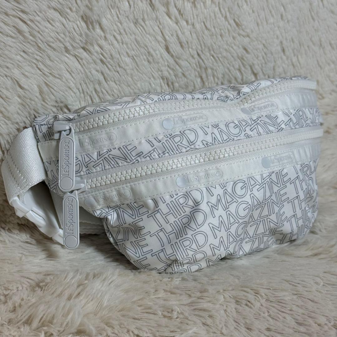 ほぼ新品 THIRD MAGAZINE×LeSportsac ウエストバッグ