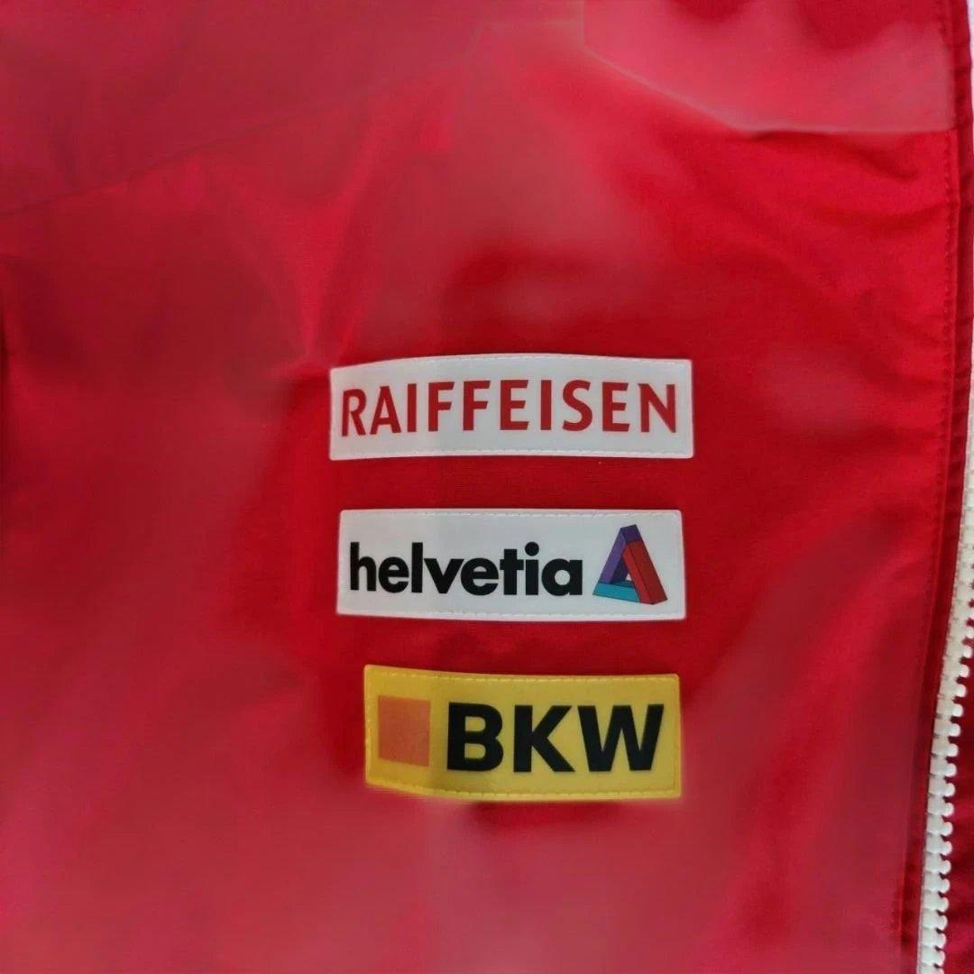 DESCENTE デサント 子供用 スキーウェア レッド/ブラック