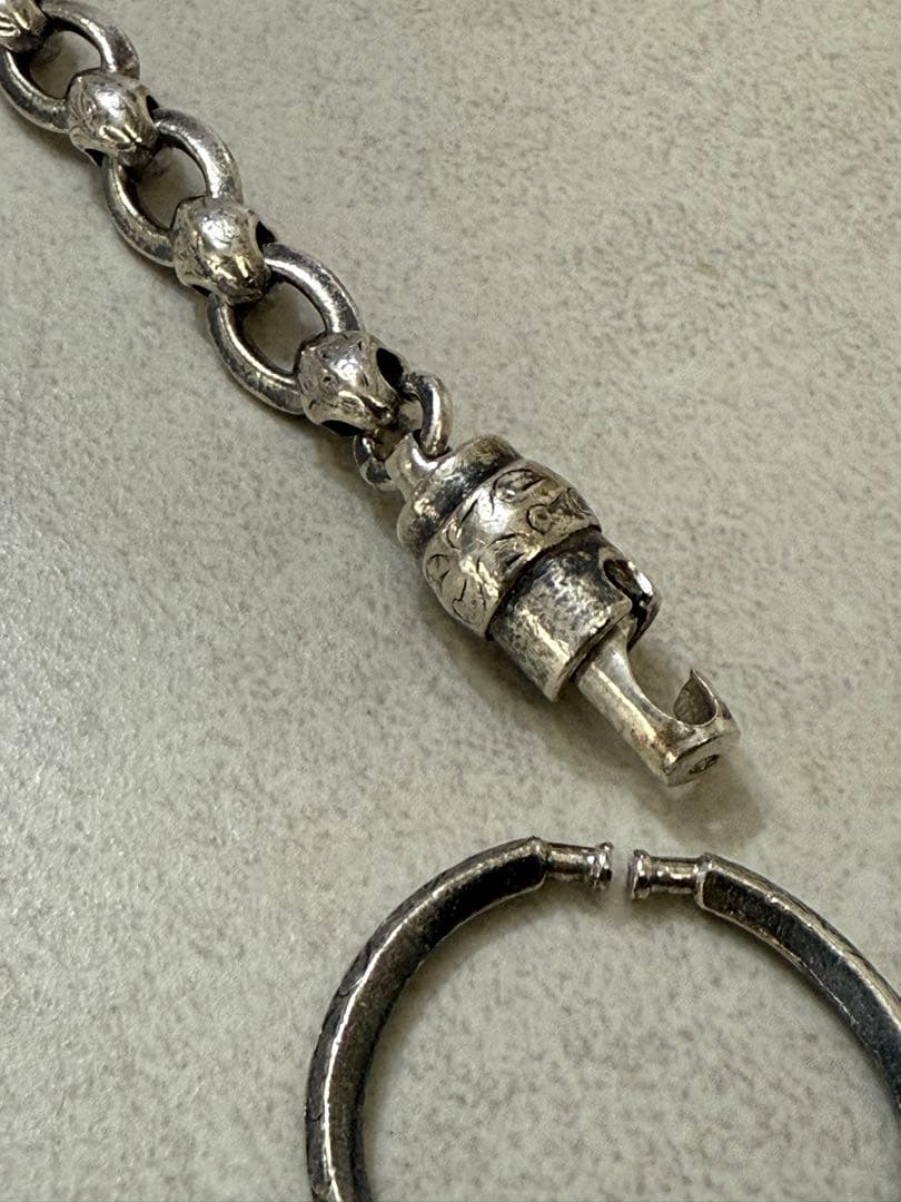 バーニーズニューヨーク ハワイアンジュエリー ウォレットチェーン シルバー925