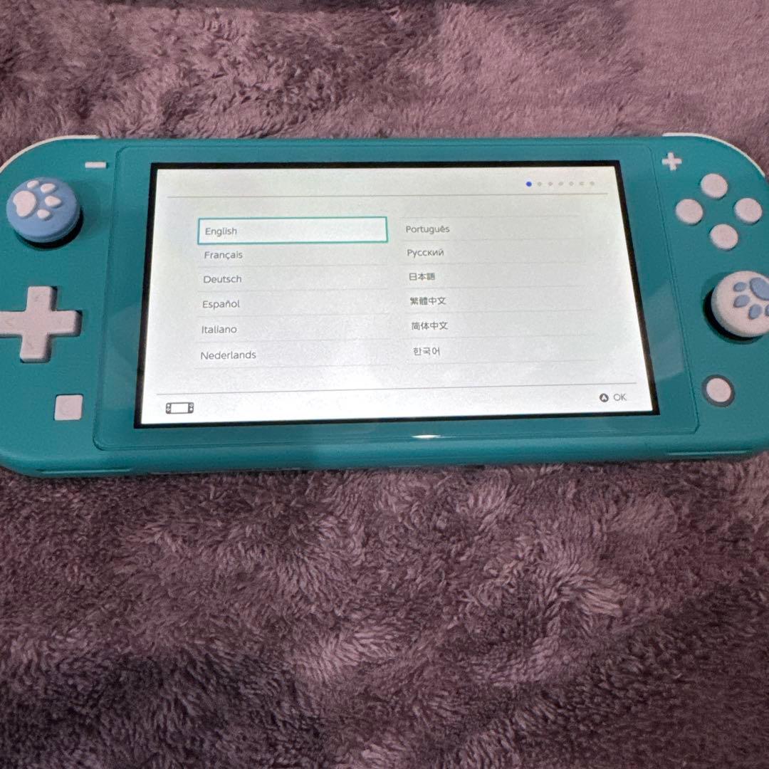 Nintendo Switch ライト　ターコイズ中古