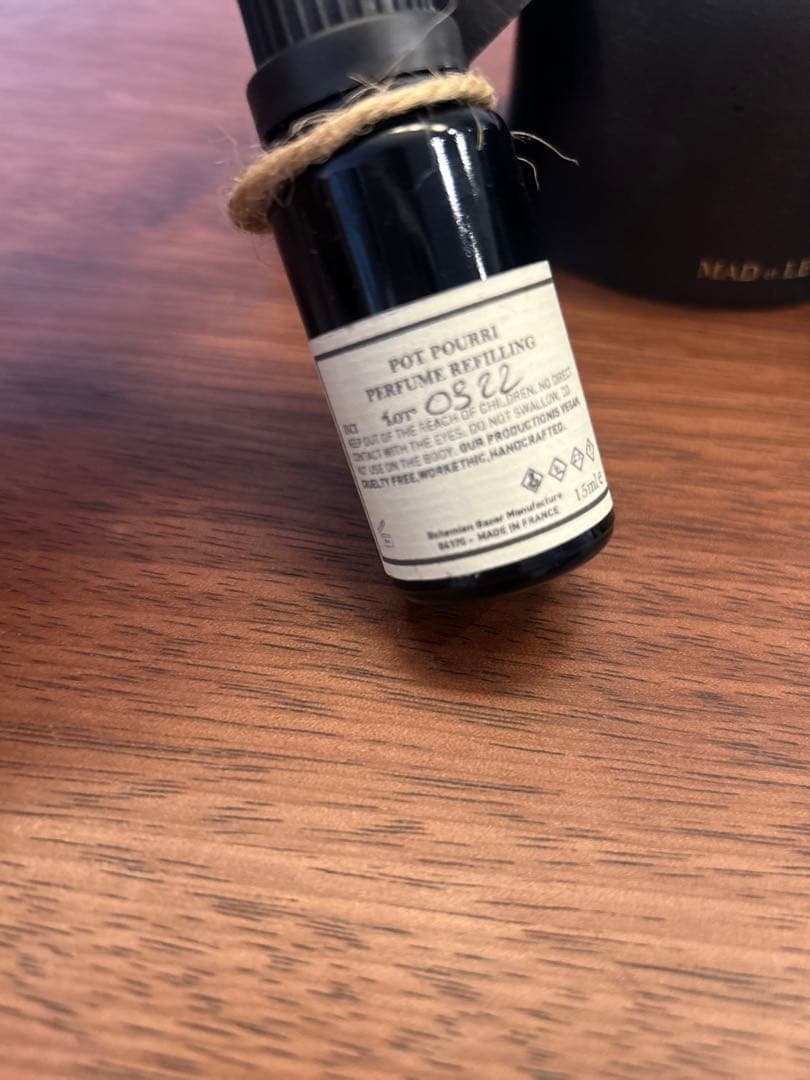 【美品】MAD et LEN BLUE CRYSTAL Sリチャージオイルつき♡