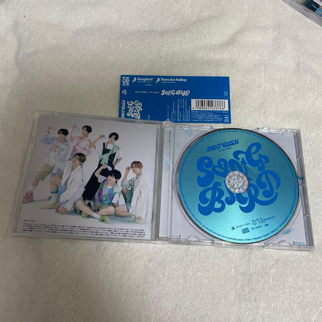 NCT WISH SongBird ユウシCD+トレカ全セット