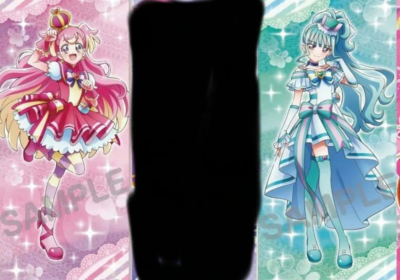 キュアワンダフル　リリアン　マジェスティ　バタフライ　等身大タペストリー4点