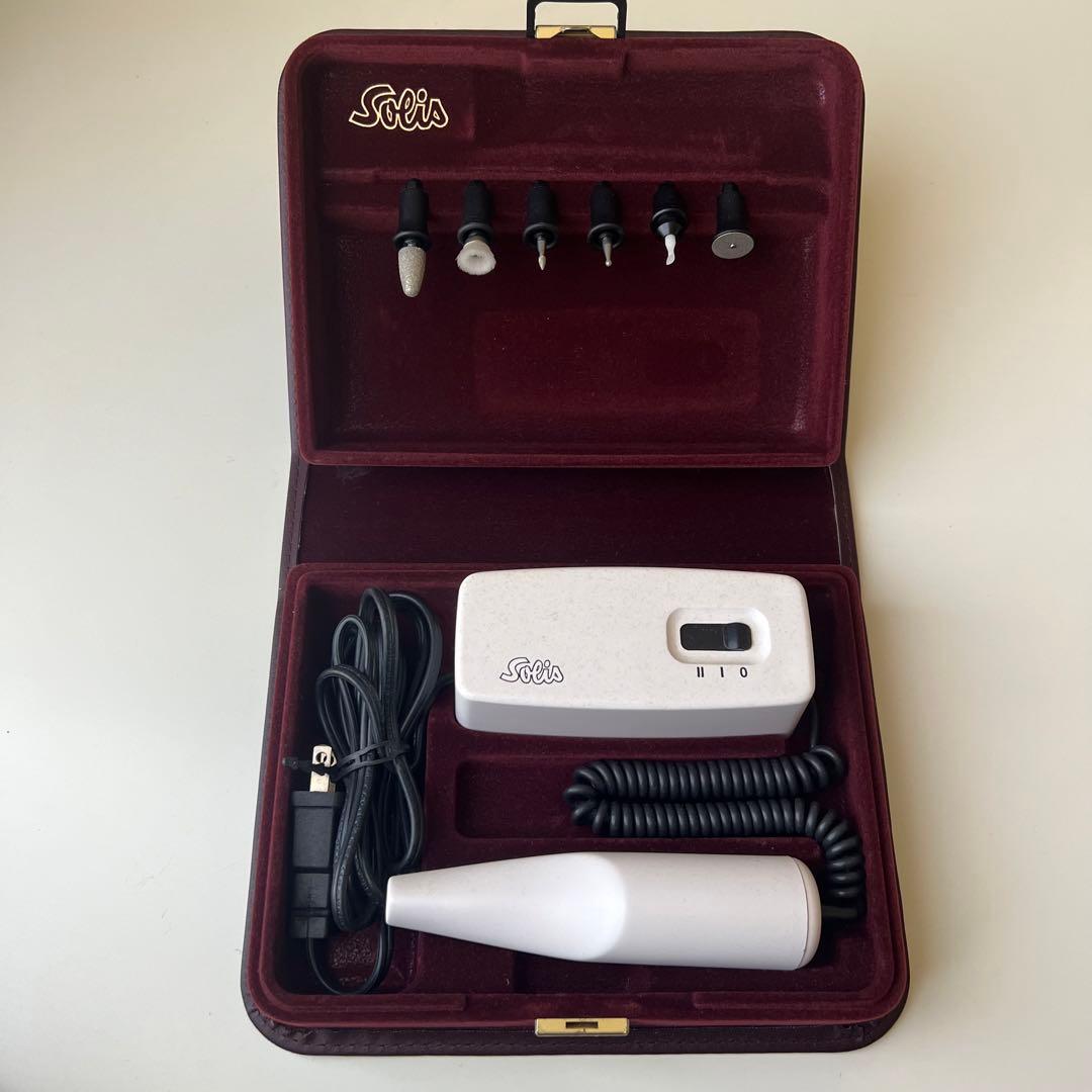 スイス製 ソリス プロ仕様 ネイルマシーン 角質 ネイル フットネイル