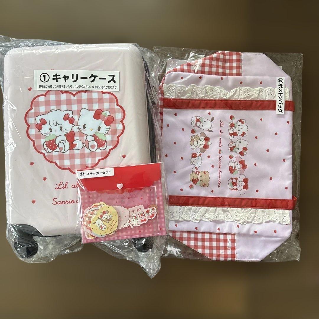 サンリオ 当たりくじ mikko キャリーケース ステッカー ボストンバッグ