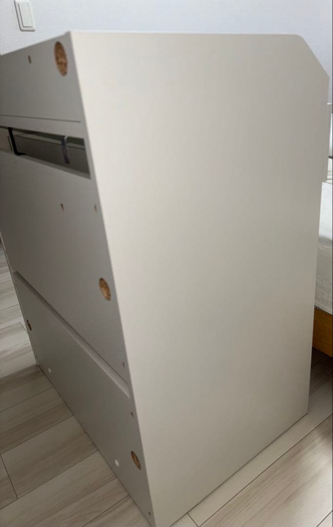 IKEA HAUGA ハウガ チェスト（引き出し×3）ホワイト