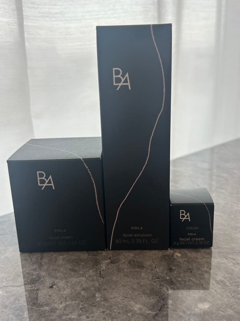 ポーラ B.A ミルク 7 80mL/ポーラ B.A クリーム 7 30gセット