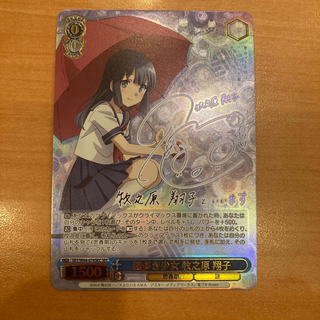 謎多き少女　牧之原 翔子 sec