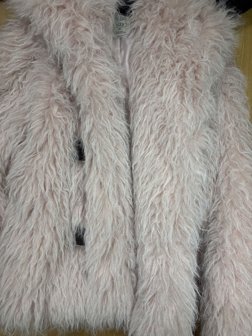 Darichガーメント＆ベロアハンガー付き モンスターボリュームファーコート