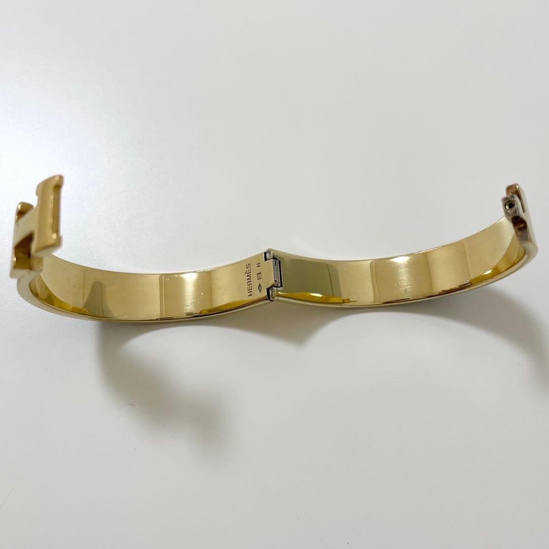 お*か様 【最終値下】エルメス クリックH クリッククラック バングル ブラック