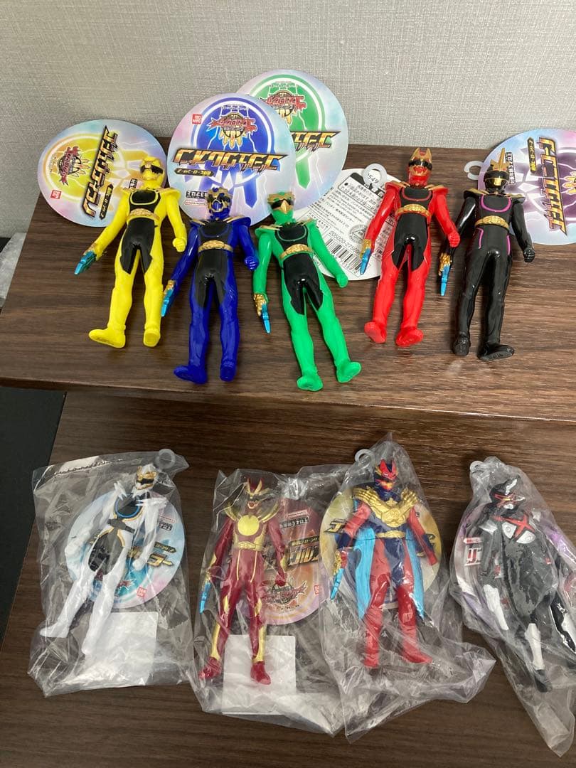 ナンバーワン戦隊ゴジュウジャー ソフビフィギュア セット