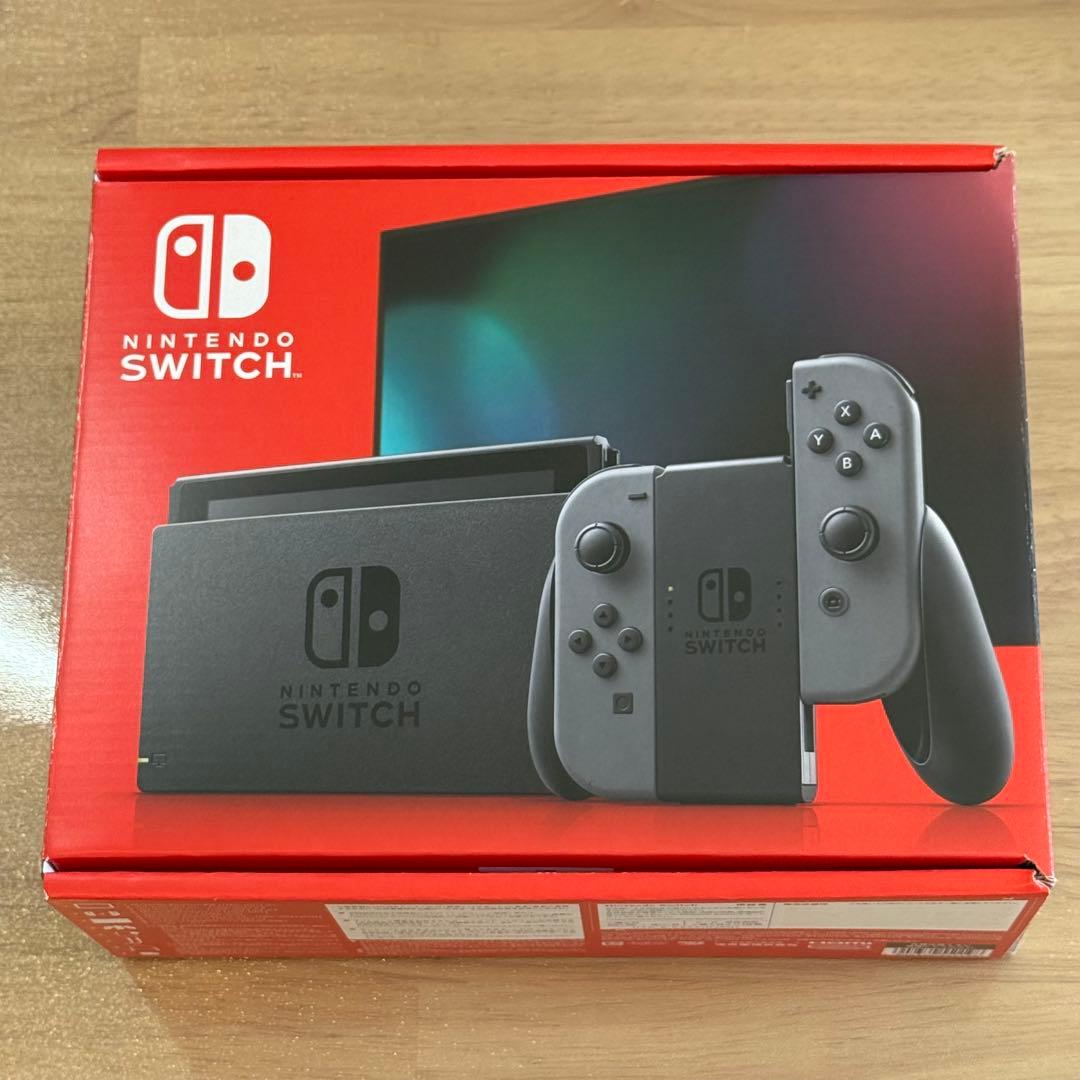 9-029 Switch 本体 新型 グレー 箱付き