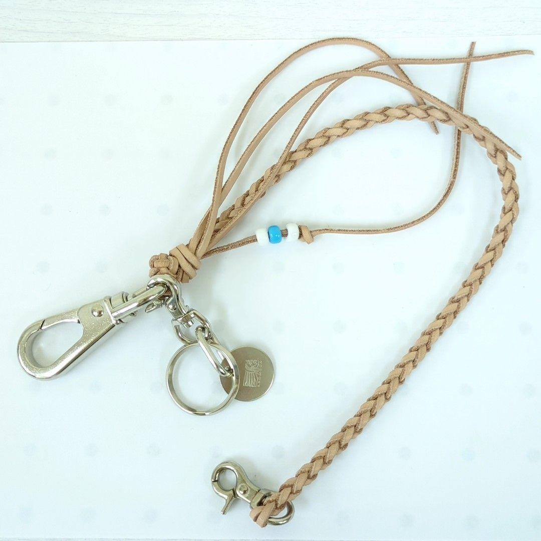 REDMOON レッドムーン ウォレット ロープ レザー　ウォレットチェーン