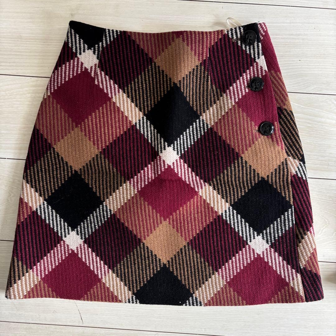 Blue Label CRESTBRIDGE チェック柄ミニスカート