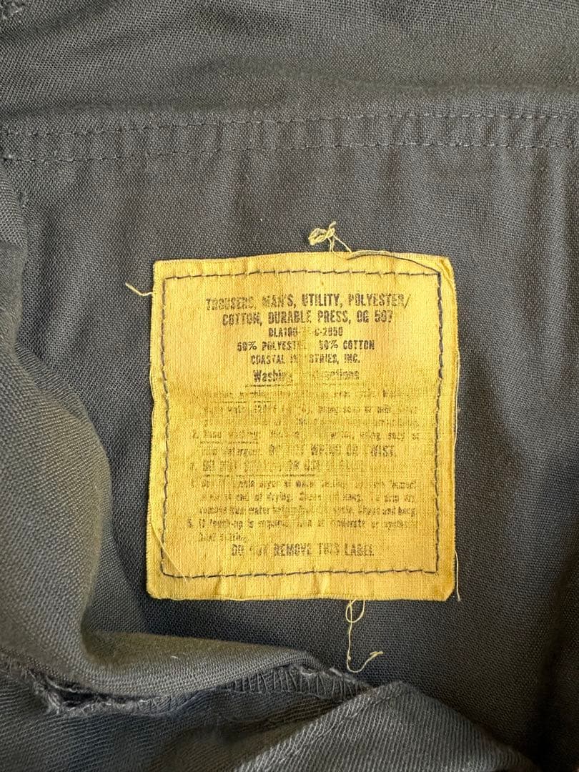 OG-107 軍パン　ベイカーパンツ　オリーブ　28✖️27