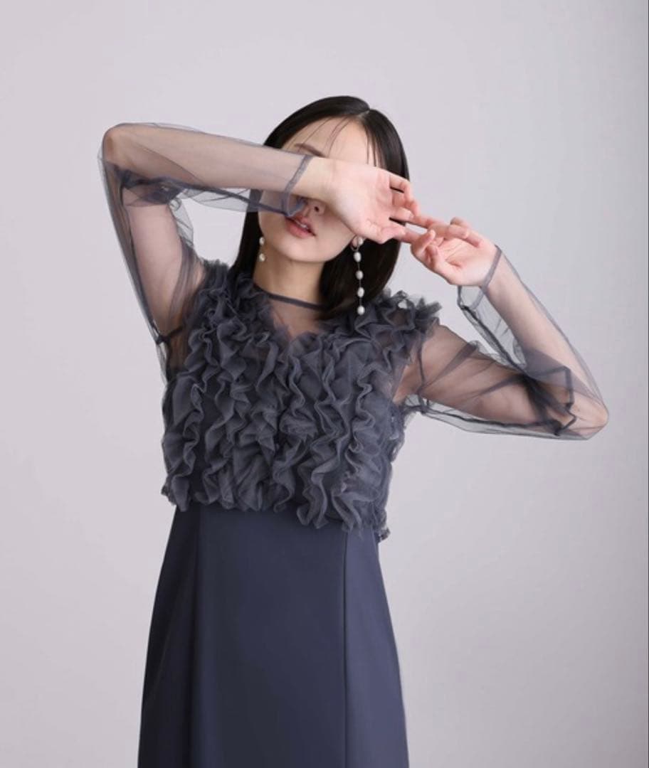 パーティードレス 結婚式 お呼ばれ alto サイズM