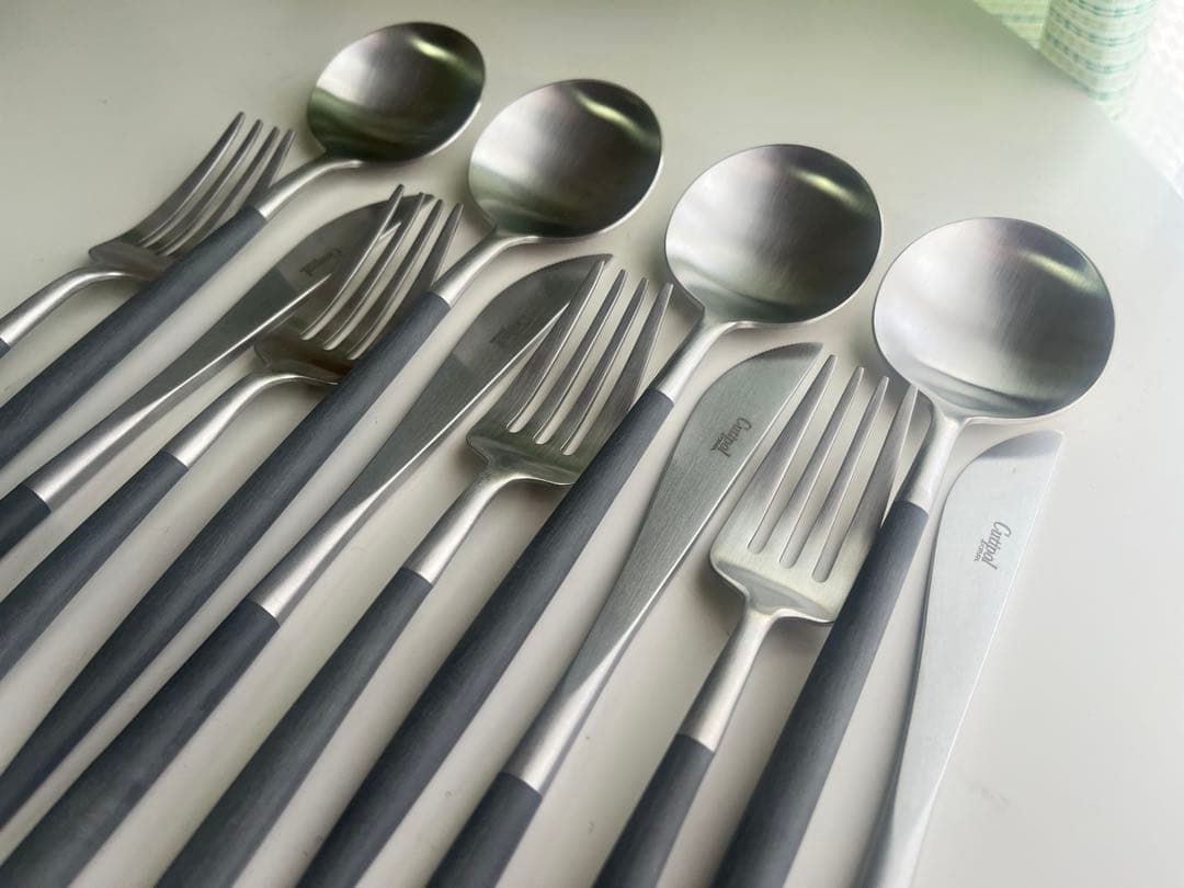 w*a様 Cutipolディナーカトラリー4セット(レスト付き)GOA