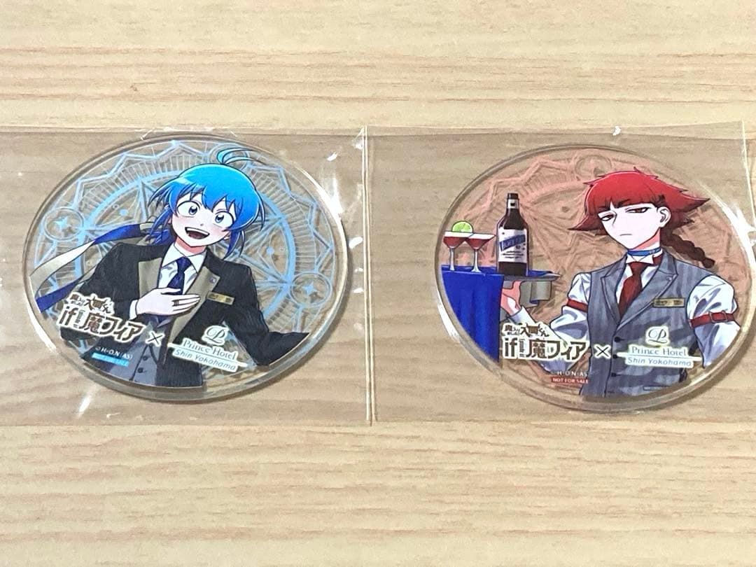 入間くん　魔フィア　アクリルコースター　イルマ　オペラ　２種セット　非売品