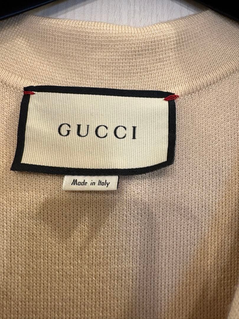 GUCCI セーラーカラー　ニットワンピース