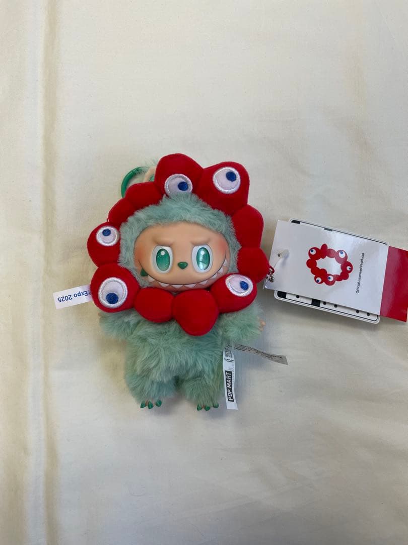 ラブブミャクミャクなりきりLabubu Big into Energy 緑