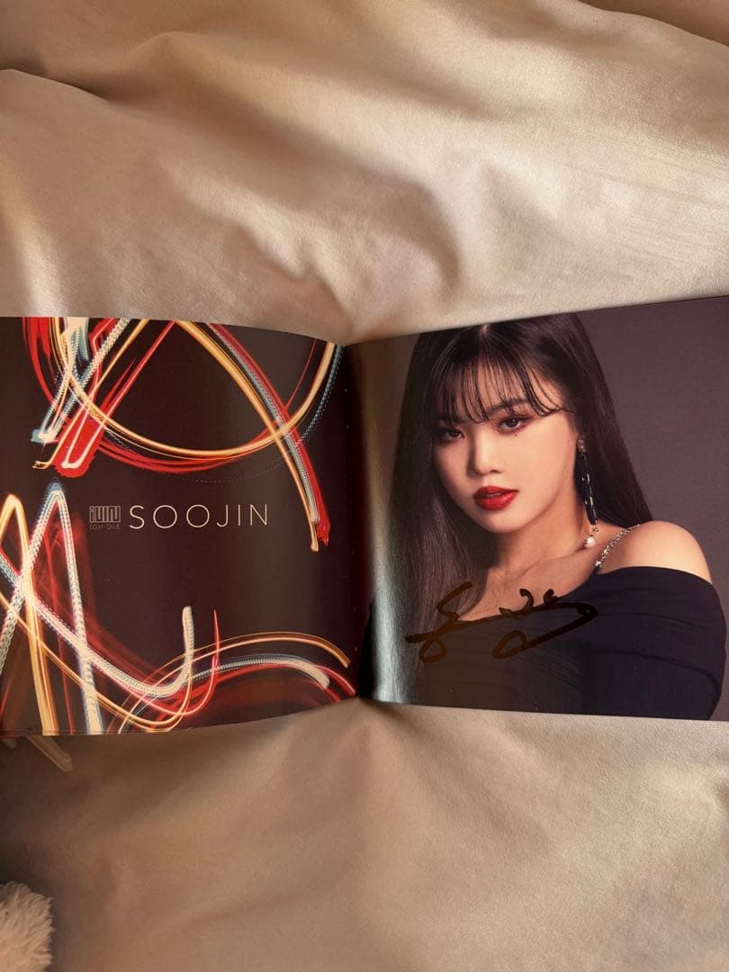 gidle サイン入りCD latata 全メンバー直筆サイン